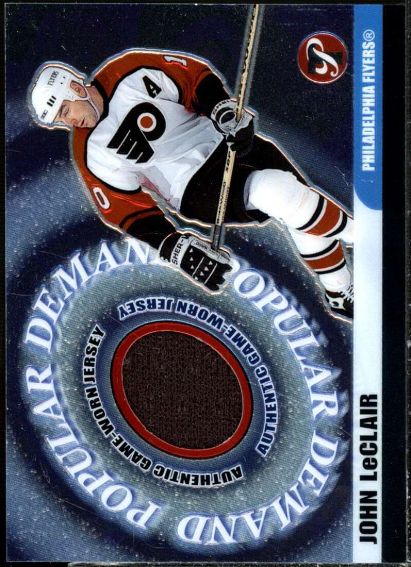 John LeClair Card 2003-04 Topps Pristine Popular Demand Relics #PDJL  Image 1