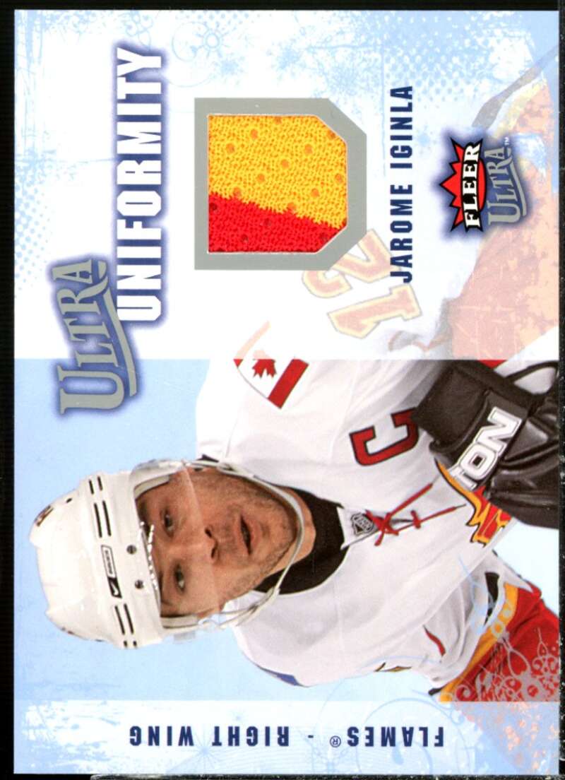 Jarome Iginla Card 2008-09 Ultra Uniformity #UAJI  Image 1