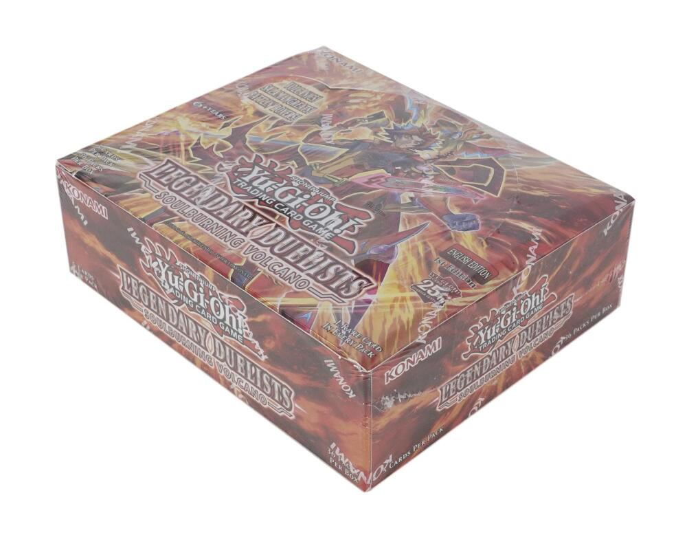 2023 Yu-Gi-Oh Legendary Duelists: Soulburning Volcano Booster 36-Pack Box Image 2
