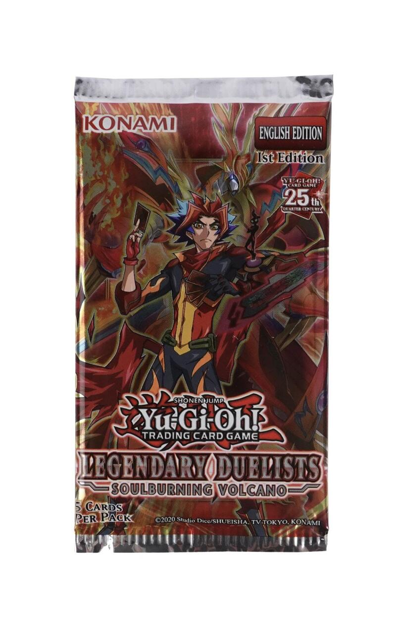 2023 Yu-Gi-Oh Legendary Duelists: Soulburning Volcano Booster 36-Pack Box Image 3