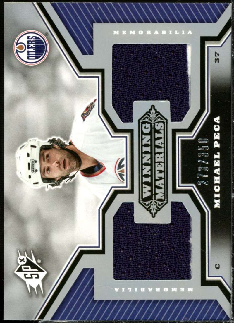 Michael Peca Card 2005-06 SPx Winning Materials #WMPE  Image 1