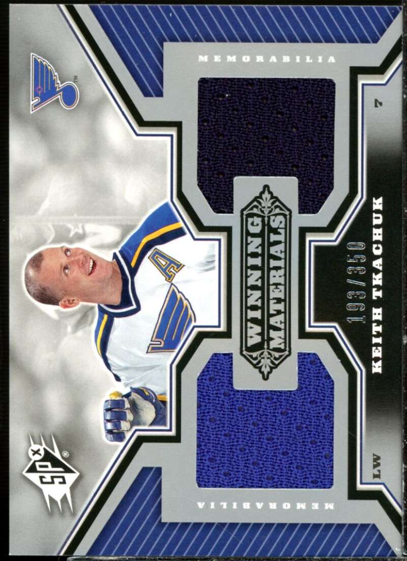 Keith Tkachuk Card 2005-06 SPx Winning Materials #WMKT  Image 1