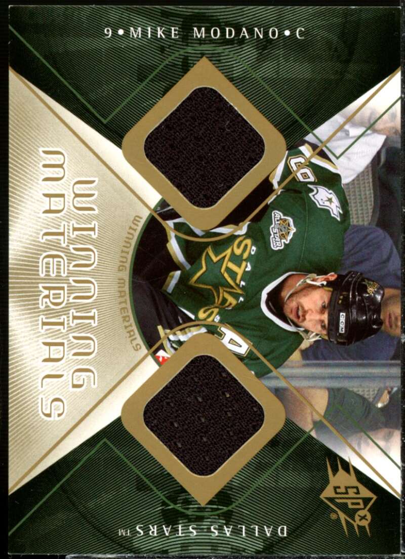 Mike Modano Card 2007-08 SPx Winning Materials #WMMM  Image 1