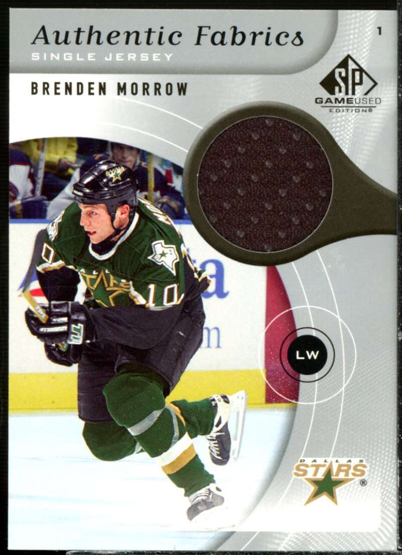 Brenden Morrow Card 2005-06 SP Game Used Authentic Fabrics #AFMW  Image 1