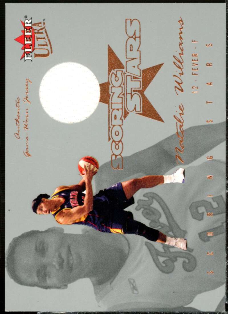 Natalie Williams Card 2004 Ultra WNBA Scoring Stars Jerseys #13  Image 1