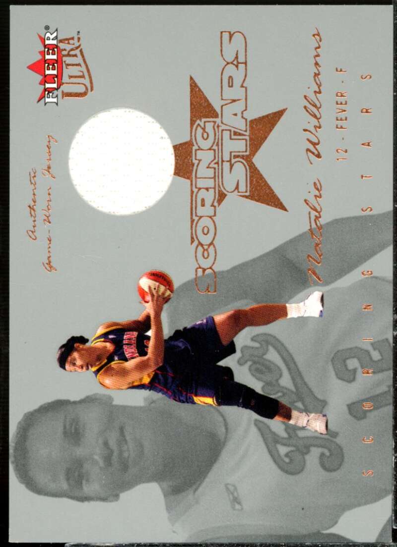 Natalie Williams Card 2004 Ultra WNBA Scoring Stars Jerseys #13  Image 1