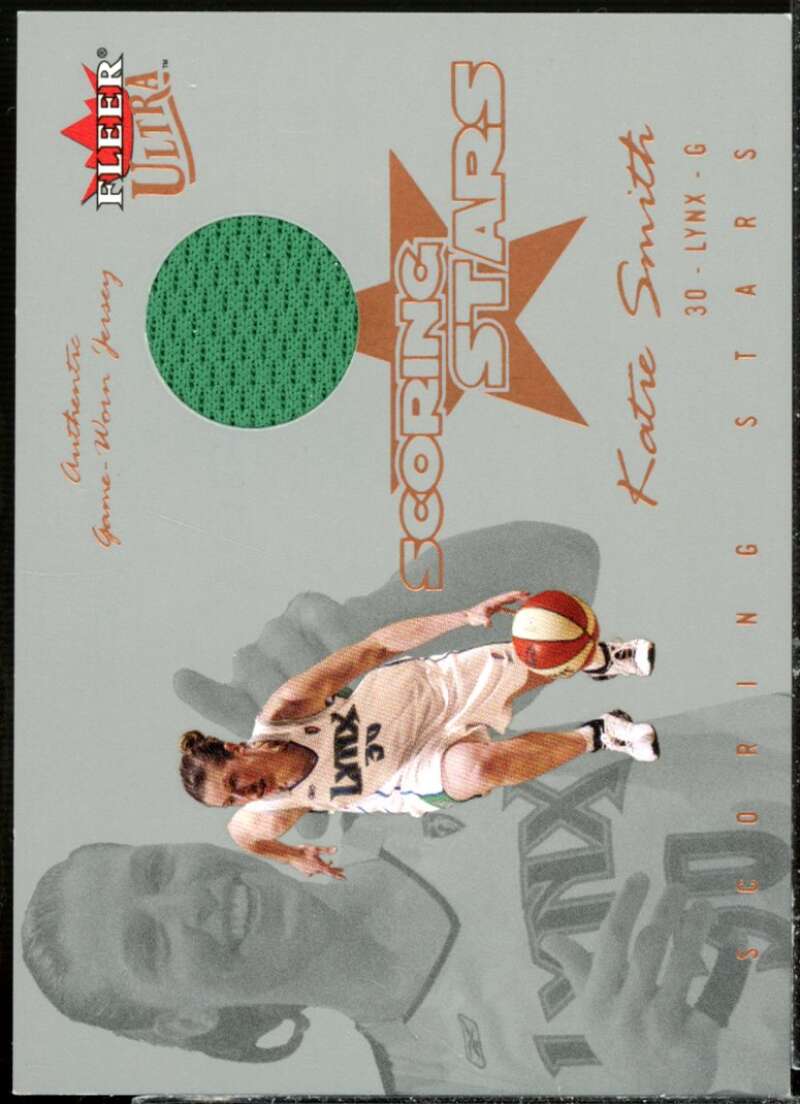 Katie Smith Card 2004 Ultra WNBA Scoring Stars Jerseys #5  Image 1