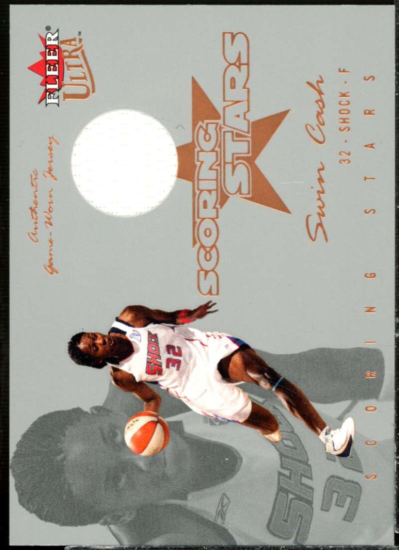 Swin Cash Card 2004 Ultra WNBA Scoring Stars Jerseys #7  Image 1