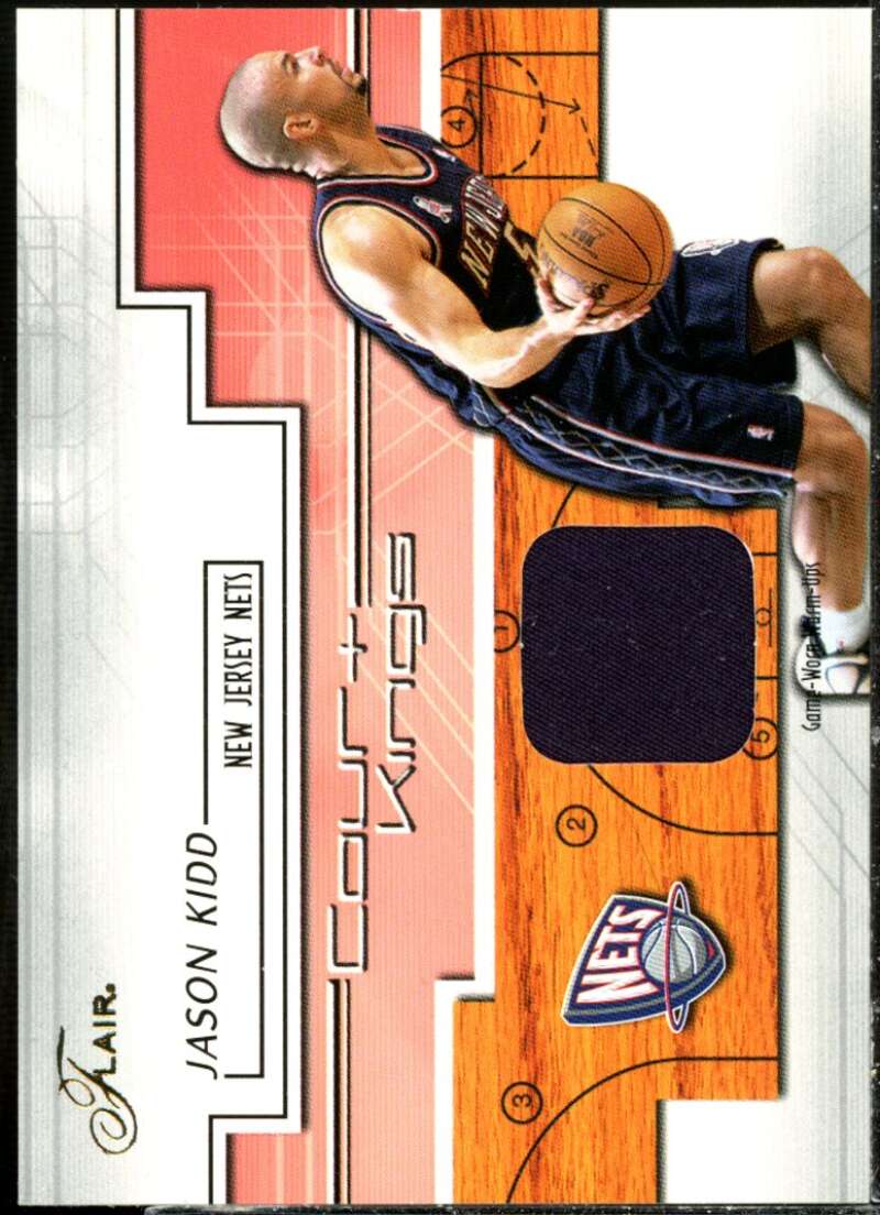 Jason Kidd Card 2002-03 Flair Court Kings Game Used #CKJK  Image 1