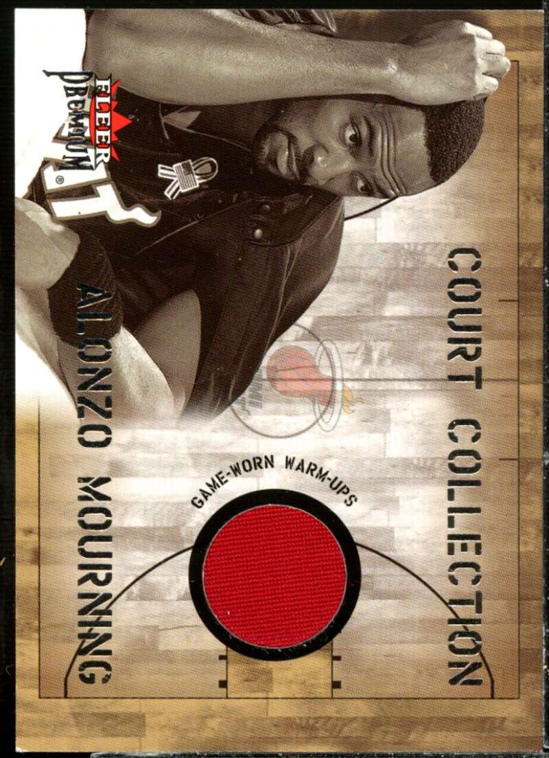 Alonzo Mourning Card 2002-03 Fleer Premium Court Collection #6  Image 1