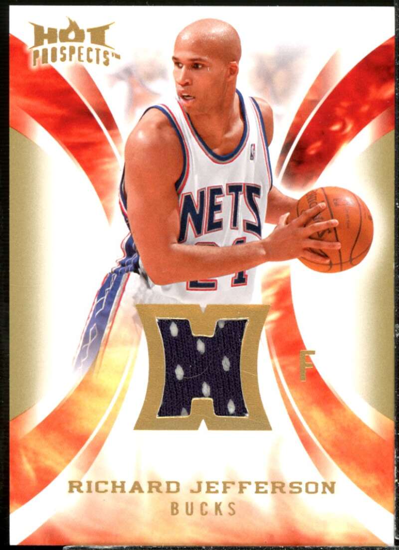 Richard Jefferson Card 2008-09 Hot Prospects Hot Materials #HMRJ  Image 1