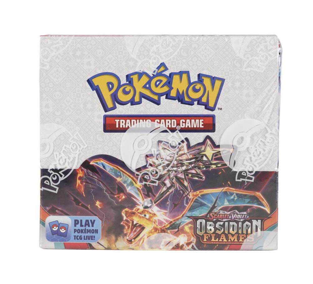 2023 Pokemon Scarlet & Violet: Obsidian Flames Booster Box Image 1