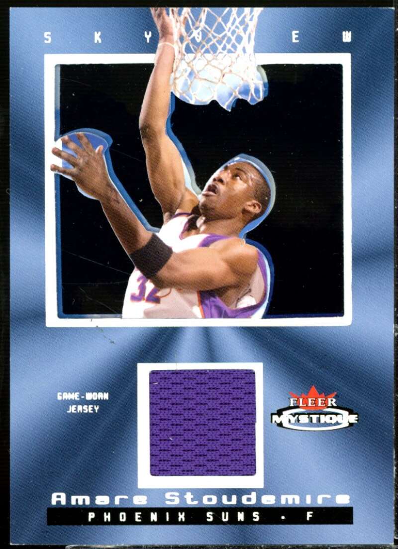 Amare Stoudemire Card 2003-04 Fleer Mystique Skyview Jerseys #SVAS  Image 1