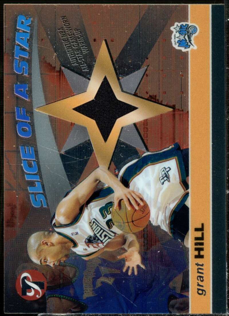 Grant Hill Card 2001-02 Topps Pristine Slice of a Star #SGH  Image 1