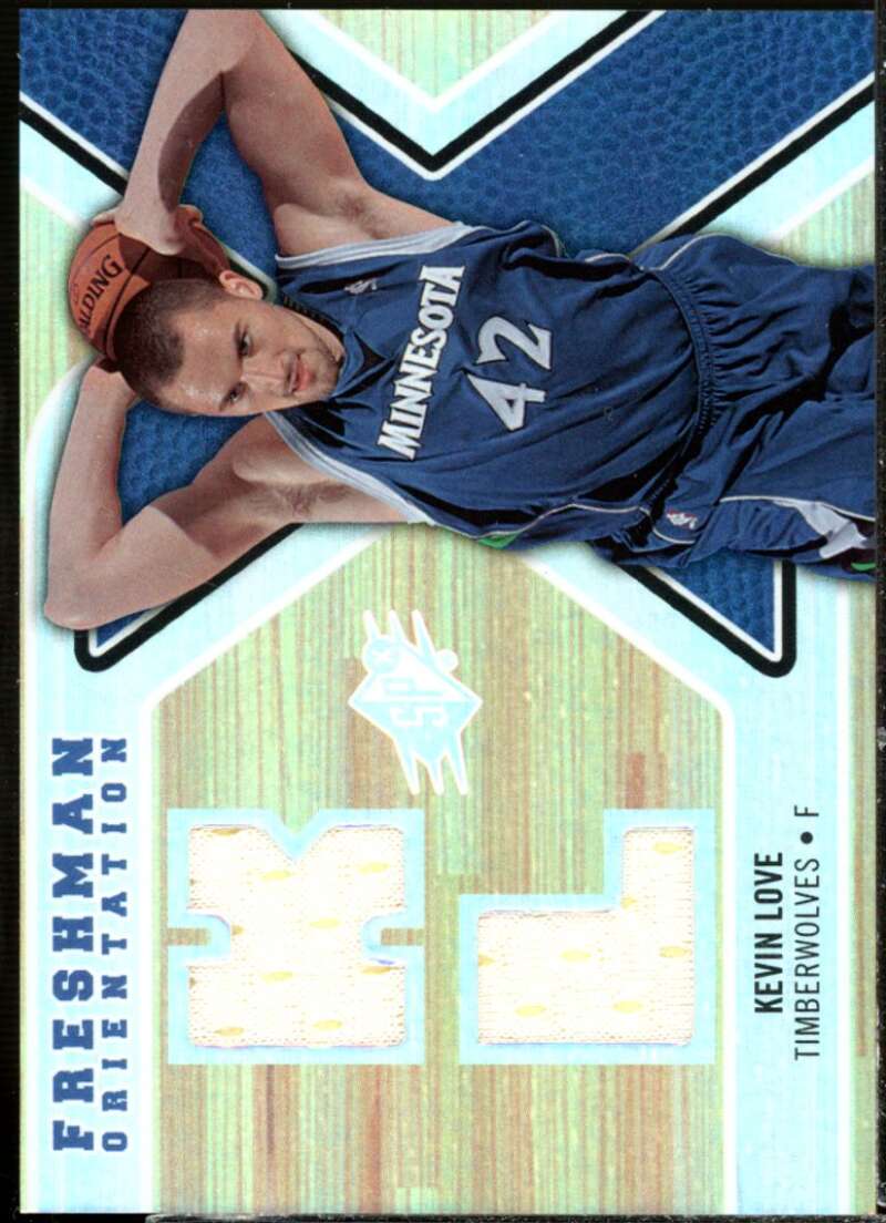 Kevin Love Rookie Card 2008-09 SPx Freshman Orientation #FOKL  Image 1