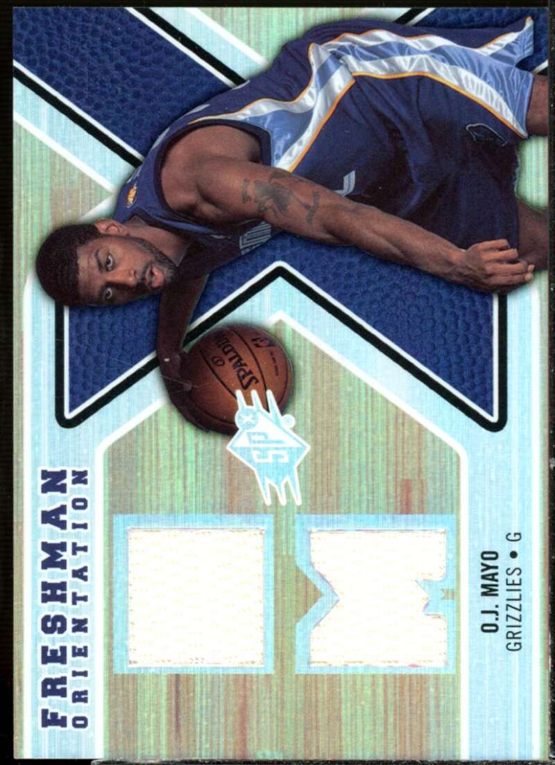 O.J. Mayo Rookie Card 2008-09 SPx Freshman Orientation #FOOM  Image 1