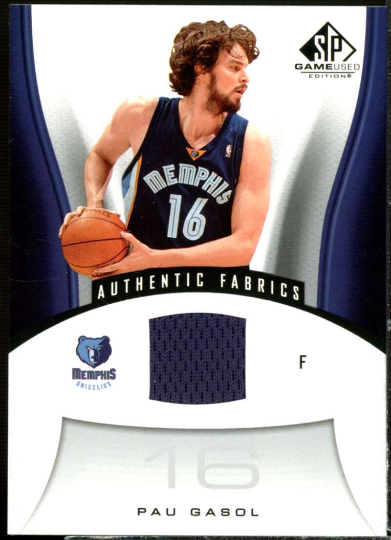 Pau Gasol JSY Card 2006-07 SP Game Used #145  Image 1