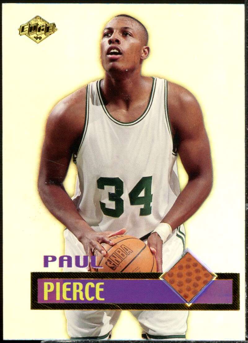 Paul Pierce Card 1999 Collector's Edge Rookie Rage Game Ball #GG4  Image 1