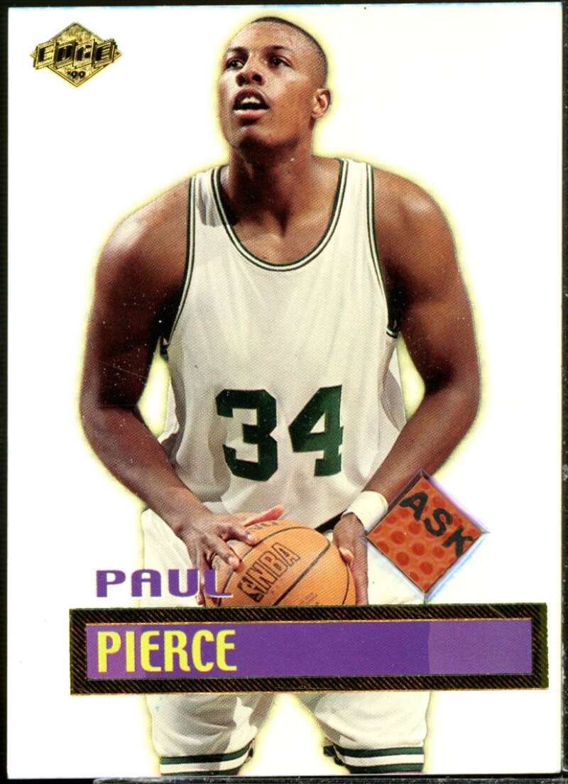 Paul Pierce Card 1999 Collector's Edge Rookie Rage Game Ball #GG4  Image 1