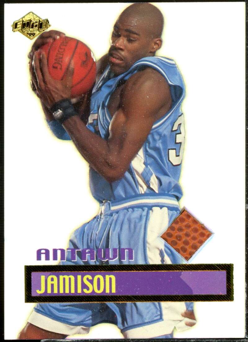 Antawn Jamison Card 1999 Collector's Edge Rookie Rage Game Ball #GG3  Image 1