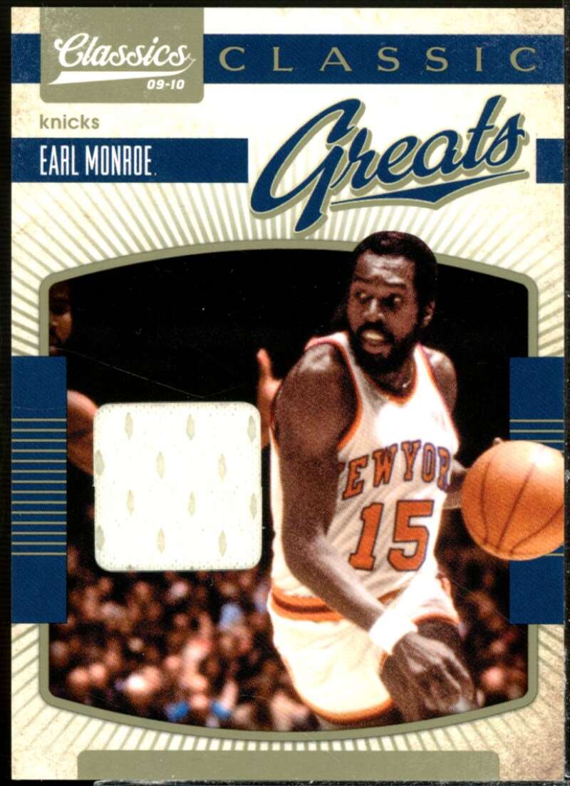 Earl Monroe Card 2009-10 Classics Classic Greats #7  Image 1