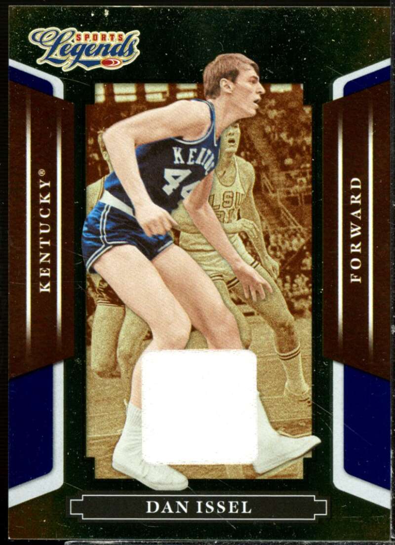 Dan Issel Jsy Card 2008 Donruss Sports Legends Materials Mirror Blue #19  Image 1