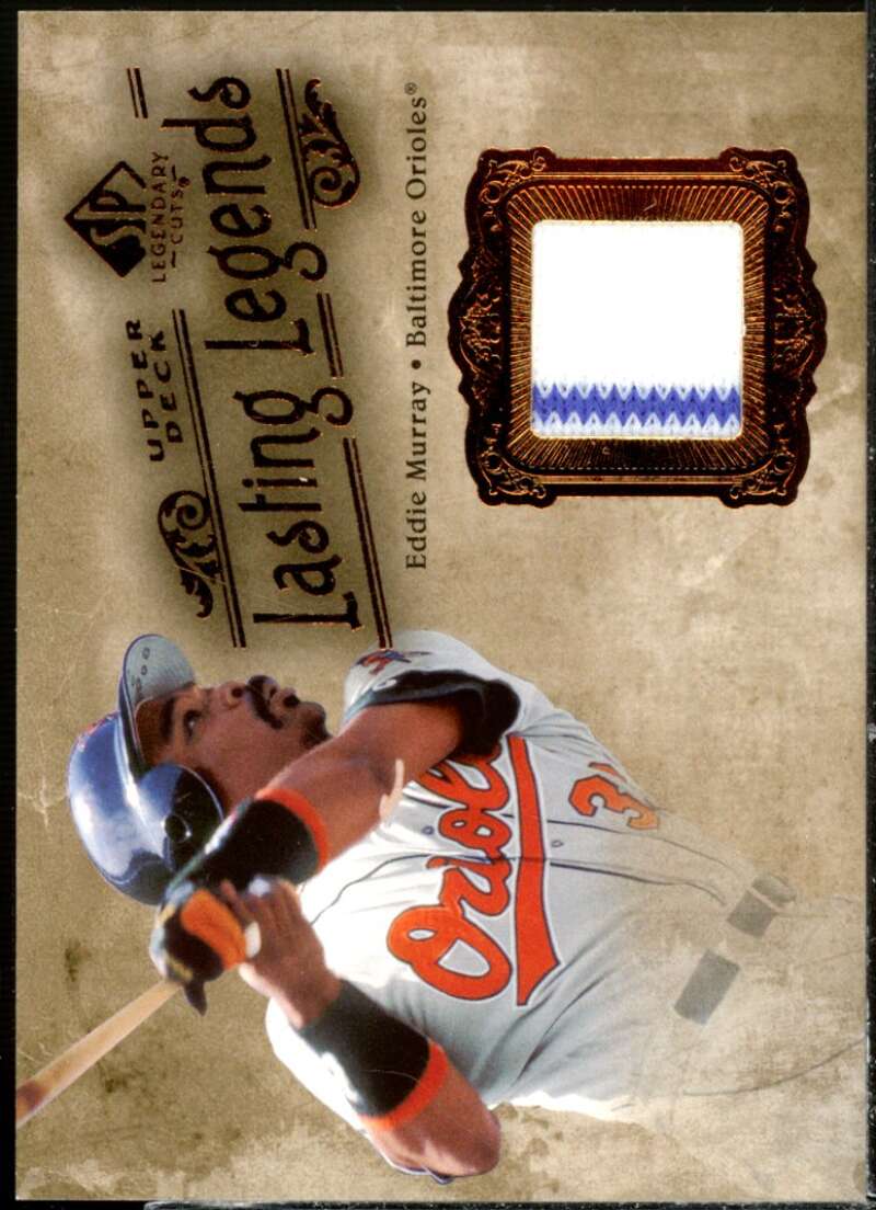Eddie Murray Jsy Card 2005 SP Legendary Cuts Lasting Legends Material #EM  Image 1