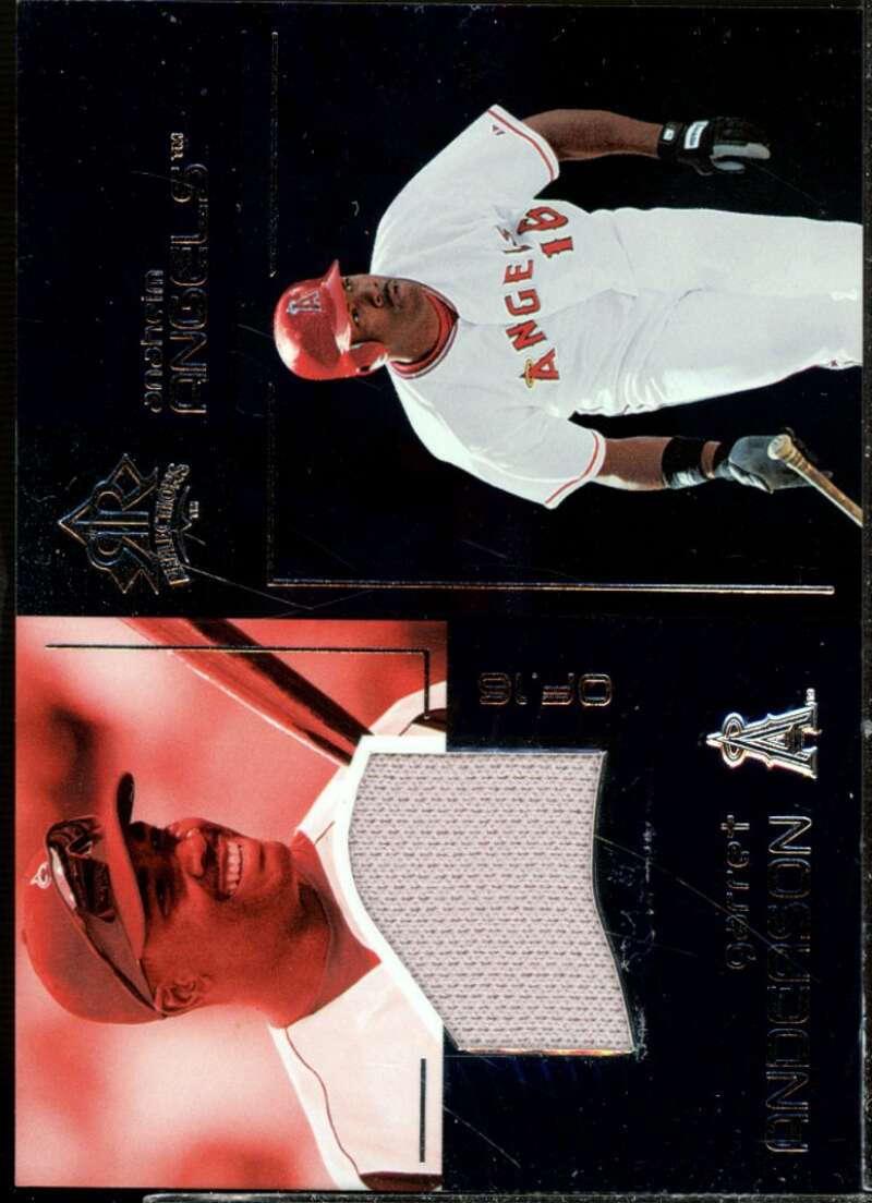 Garret Anderson Jsy Card 2004 Reflections #147  Image 1