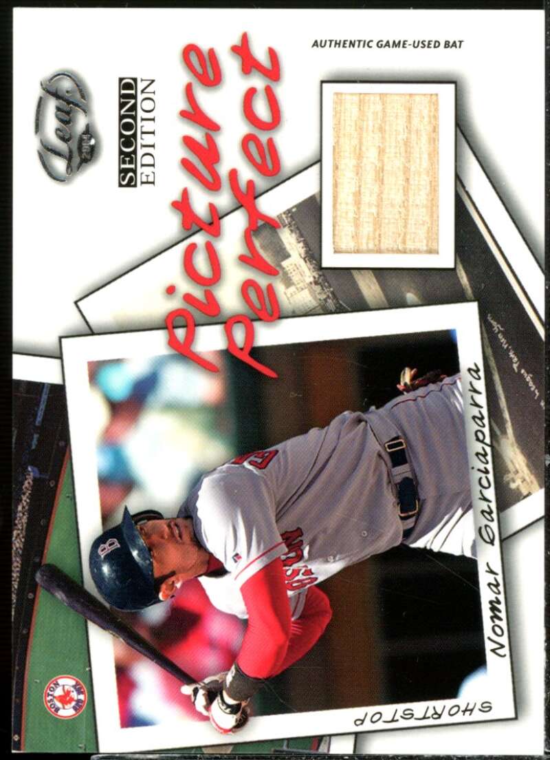 Nomar Garciaparra Card 2004 Leaf Picture Perfect Bats Second Edition #13  Image 1