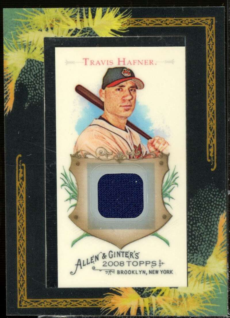 Travis Hafner Jsy Card 2008 Topps Allen and Ginter Relics #TPH  Image 1