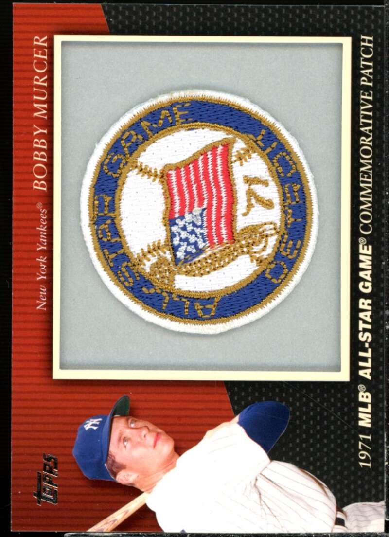 Bobby Murcer Card 2010 Topps Commemorative Patch #MCP24  Image 1