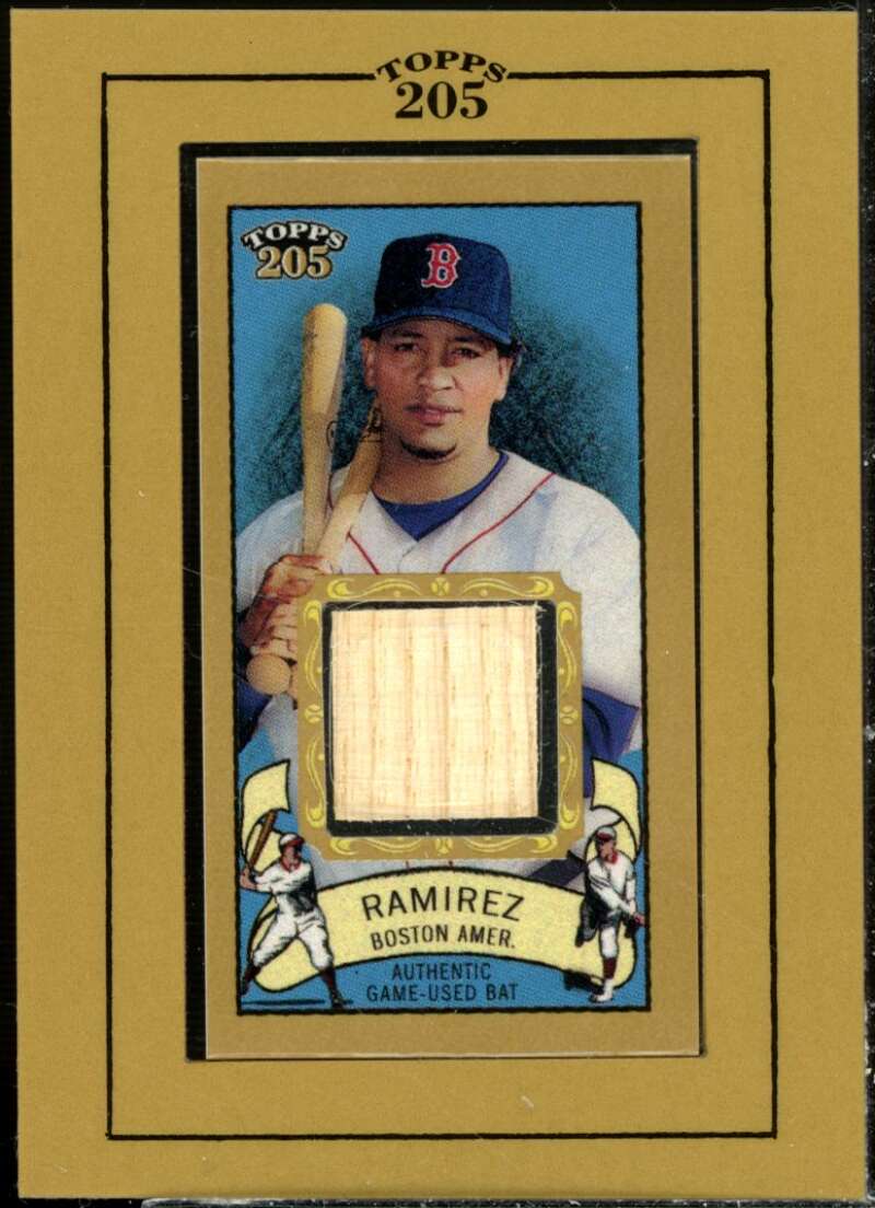 Manny Ramirez Bat H1 Card 2003 Topps 205 Relics #MR  Image 1