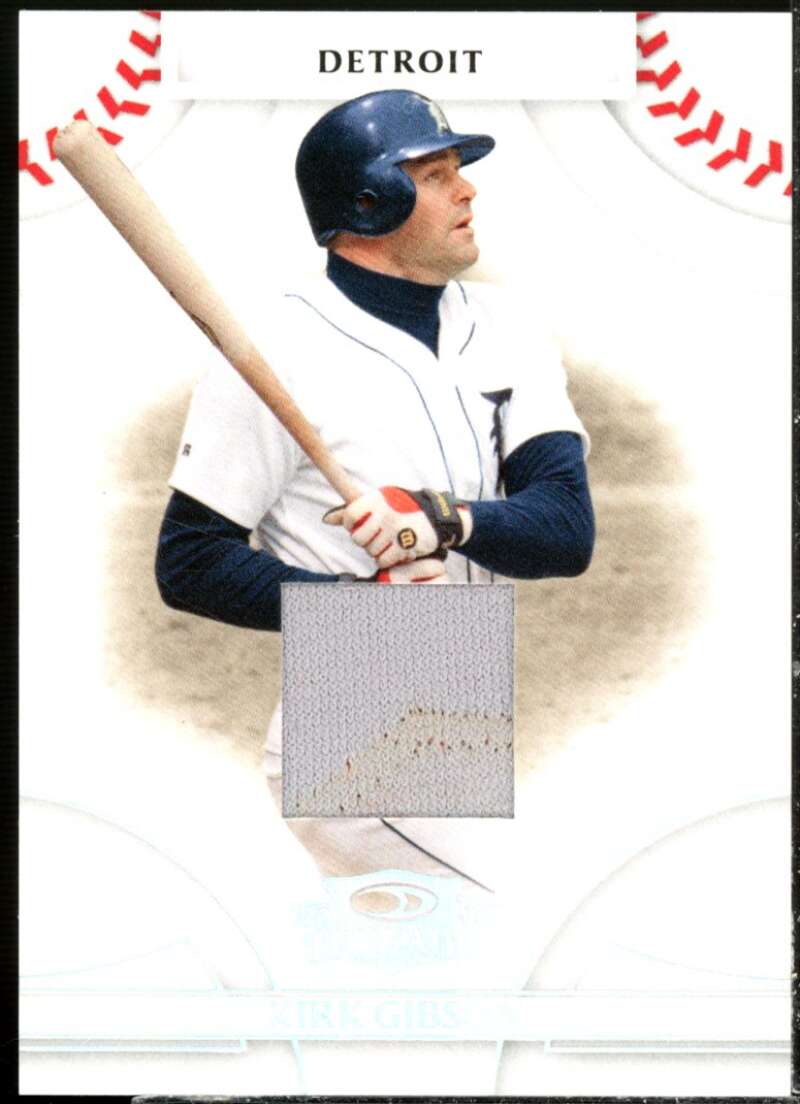 Kirk Gibson Card 2008 Donruss Threads Jerseys Prime #25  Image 1