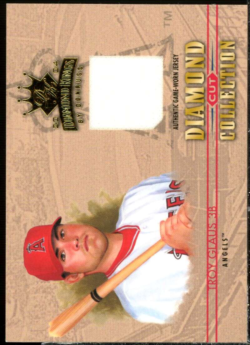 Troy Glaus Card 2004 Diamond Kings Diamond Cut Bats #DC30  Image 1