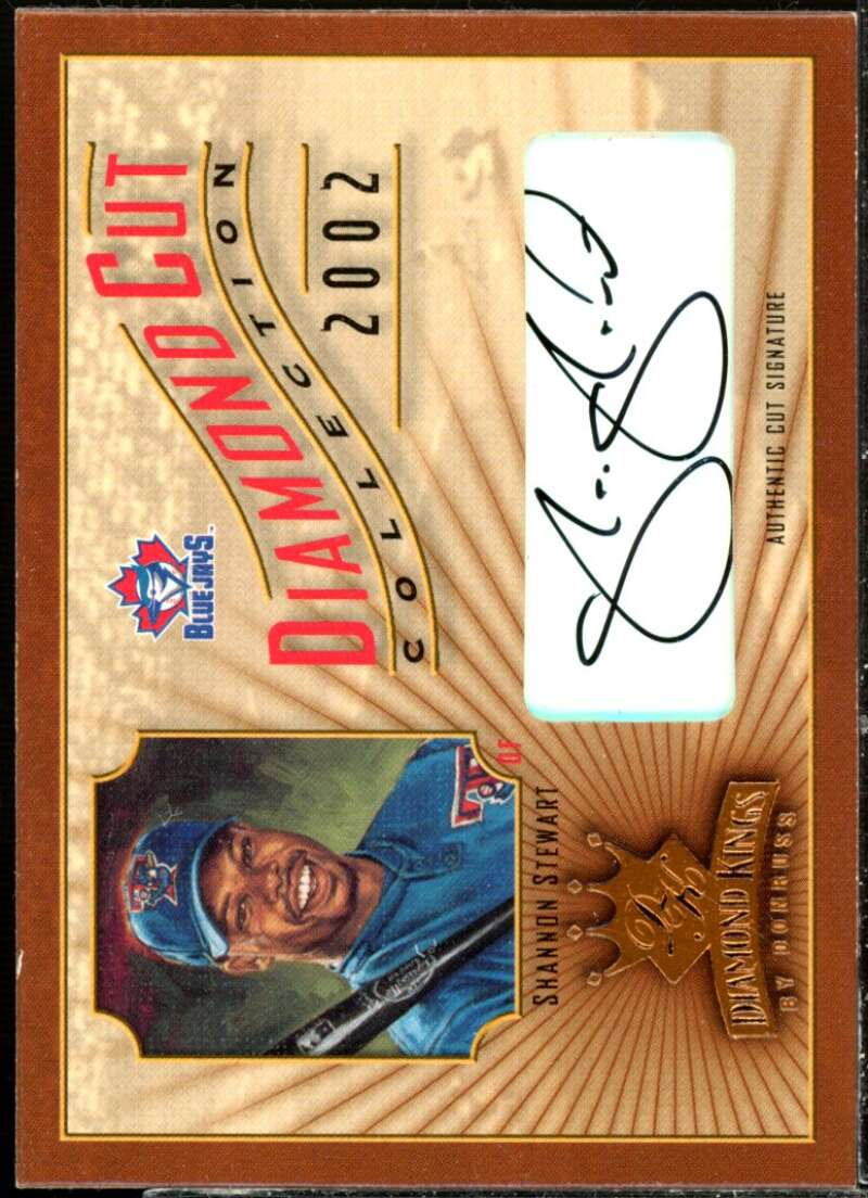 Shannon Stewart AU Card 2002 Diamond Kings Diamond Cut Collection #DC28  Image 1