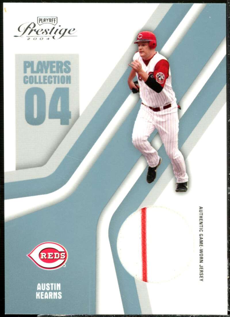 Austin Kearns Card 2004 Playoff Prestige Players Collection Jersey Platinum #10  Image 1