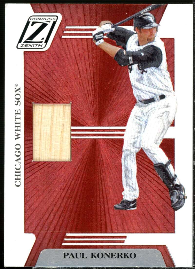 Paul Konerko Card 2005 Zenith Z-Bats #60  Image 1
