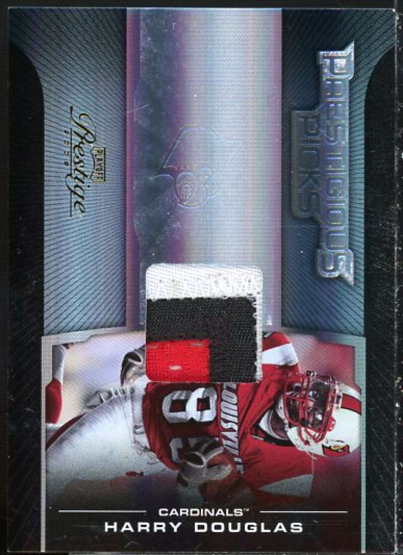 Harry Douglas 2008 Playoff Prestige Prestigious Picks Materials Platinum Patches #NNO  Image 1