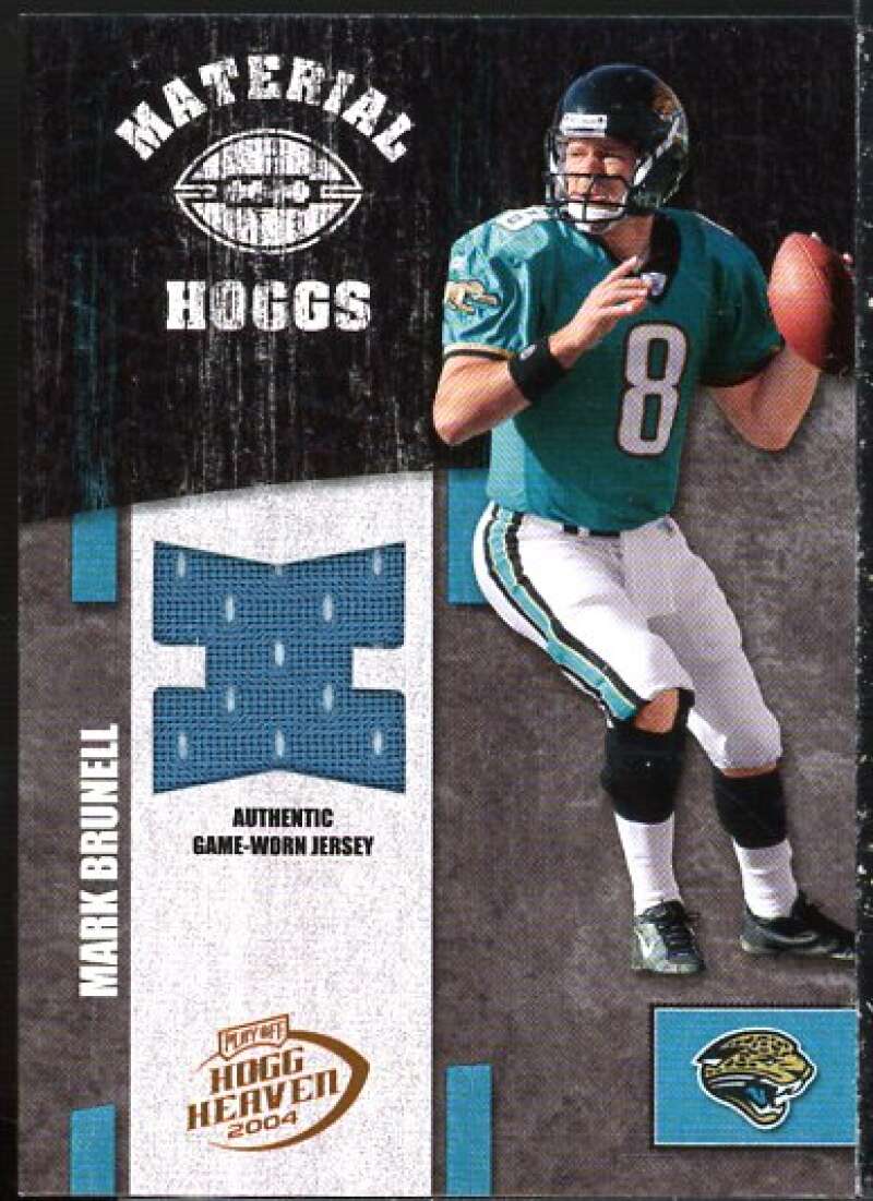 Mark Brunell Card 2004 Playoff Hogg Heaven Material Hoggs Bronze #MH32  Image 1
