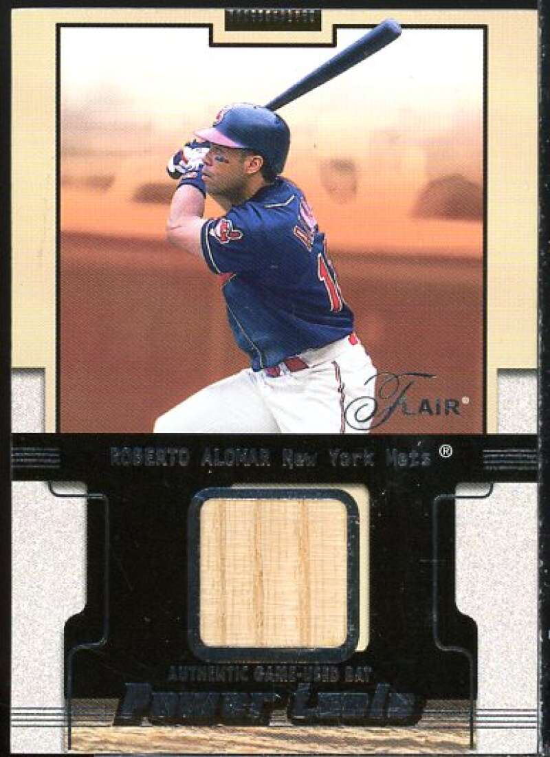 Roberto Alomar Card 2002 Flair Power Tools Bats #1  Image 1