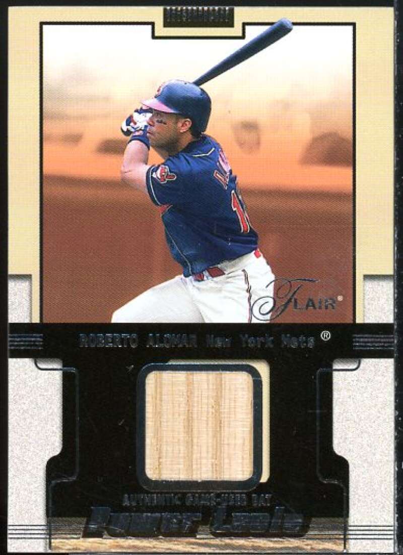 Roberto Alomar Card 2002 Flair Power Tools Bats #1  Image 1