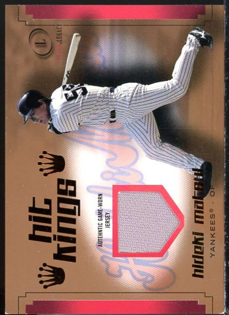 Hideki Matsui Card 2004 Fleer Legacy Hit Kings Jersey Copper #HM  Image 1