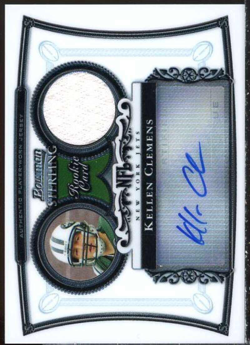 Kellen Clemens JSY AU Rookie Card 2006 Bowman Sterling #KC2  Image 1