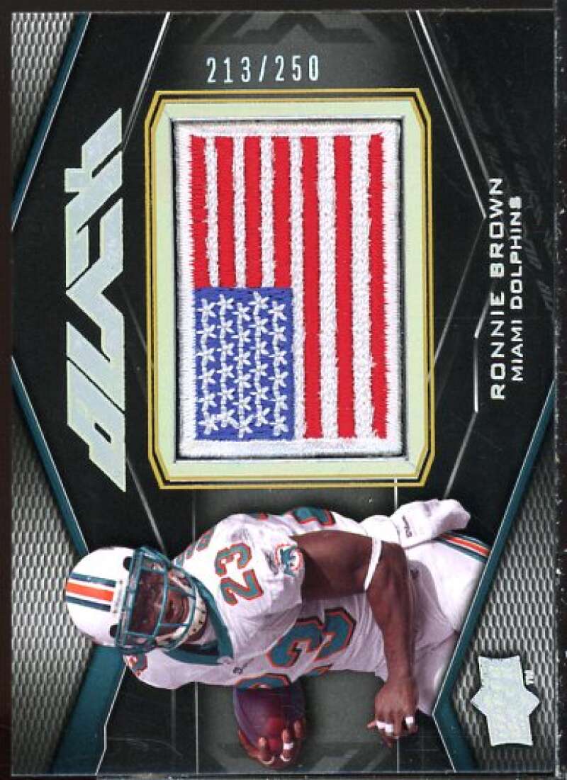 Ronnie Brown Card 2009 UD Black #71  Image 1