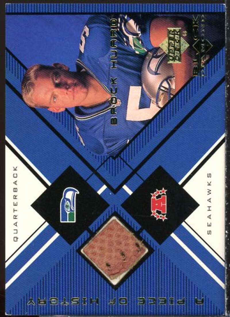 Brock Huard Rookie Card 1999 Black Diamond A Piece of History #BH  Image 1