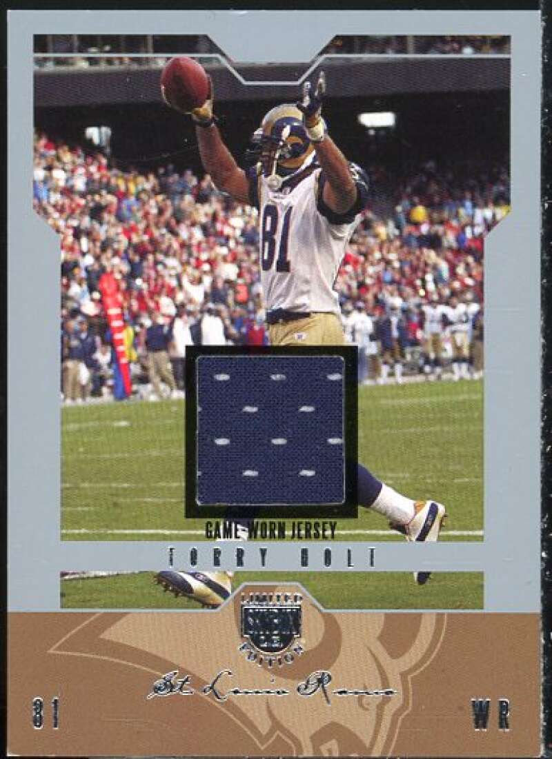 Torry Holt Card 2004 SkyBox LE Jersey Silver #18  Image 1