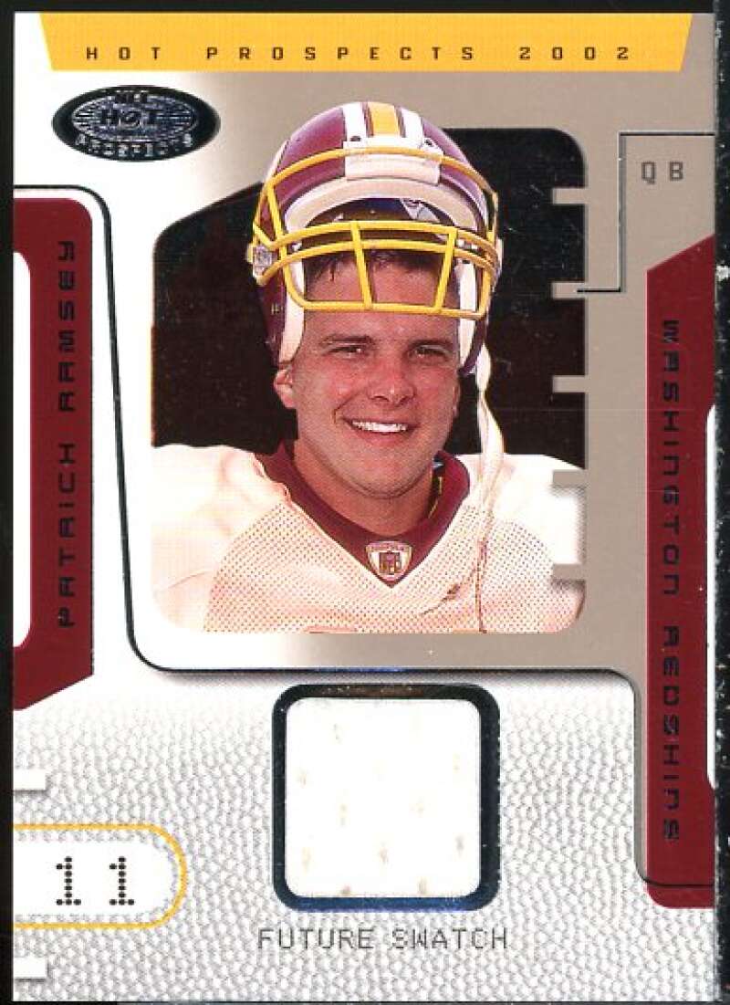 Patrick Ramsey JSY RC Card 2002 Hot Prospects #94  Image 1