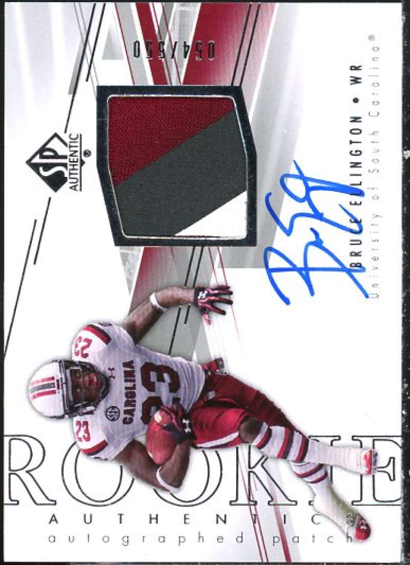 Bruce Ellington JSY AU Rookie Card 2014 SP Authentic #224  Image 1