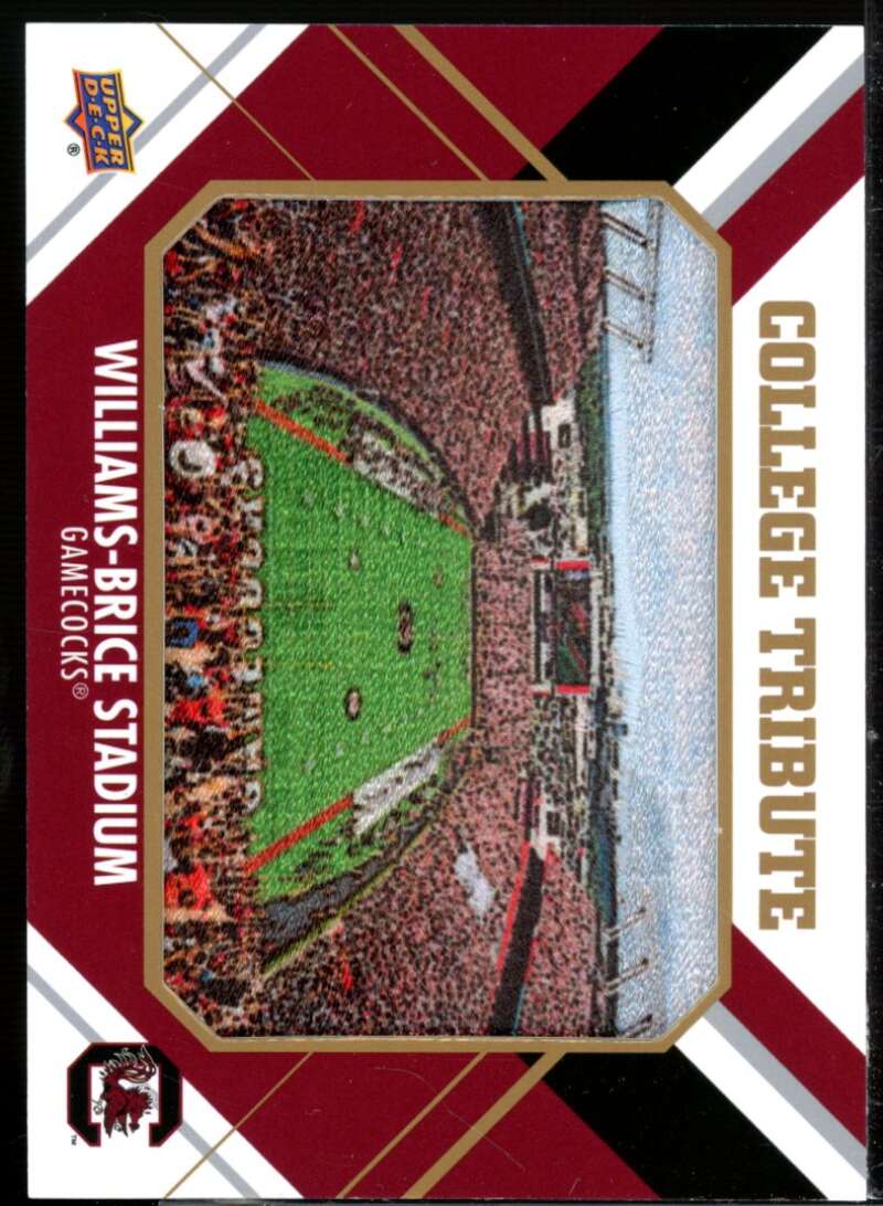 Williams-Brice Stadium Card 2015 Upper Deck College Tribute Patches #CM210  Image 1