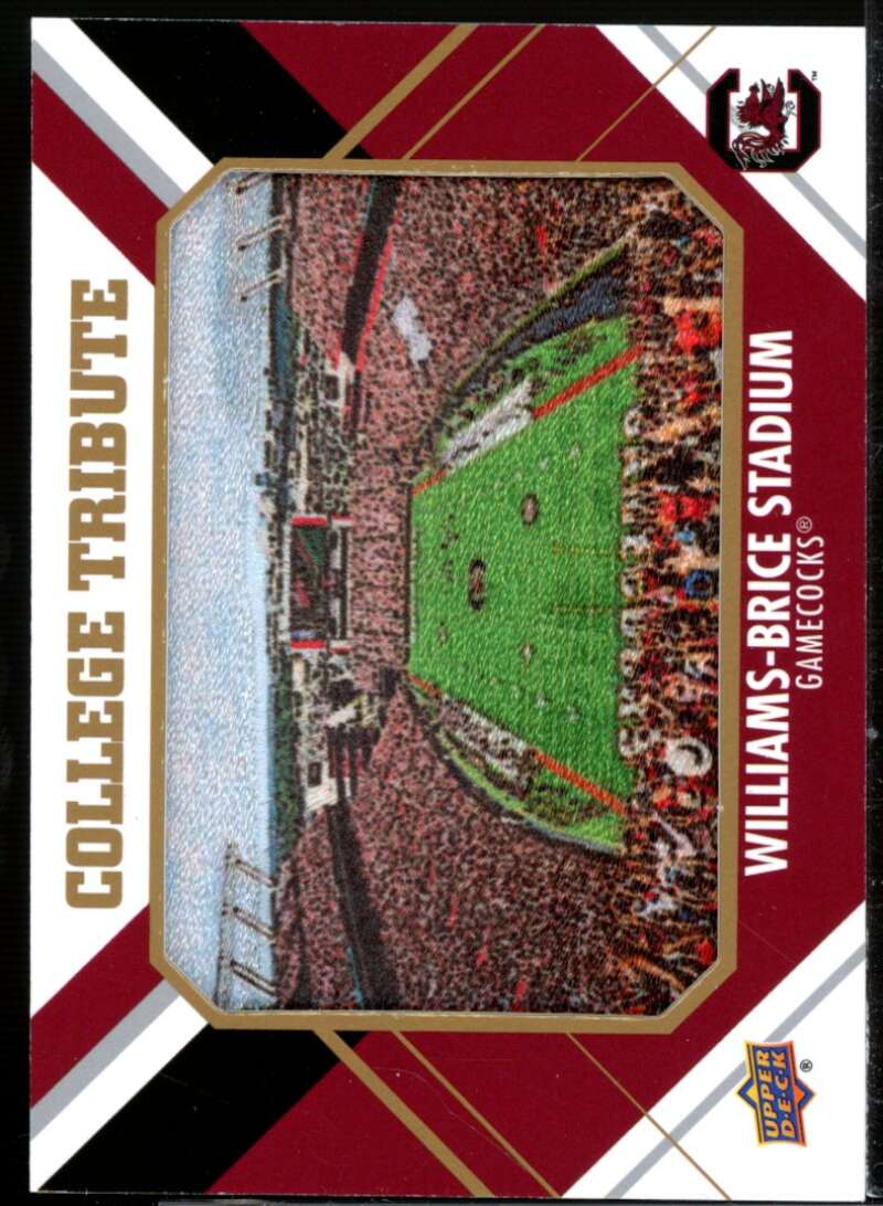 Williams-Brice Stadium Card 2015 Upper Deck College Tribute Patches #CM210  Image 1